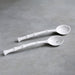 Beatriz Ball Serveware Beatriz Ball VIDA Bamboo Large Salad Servers (White)