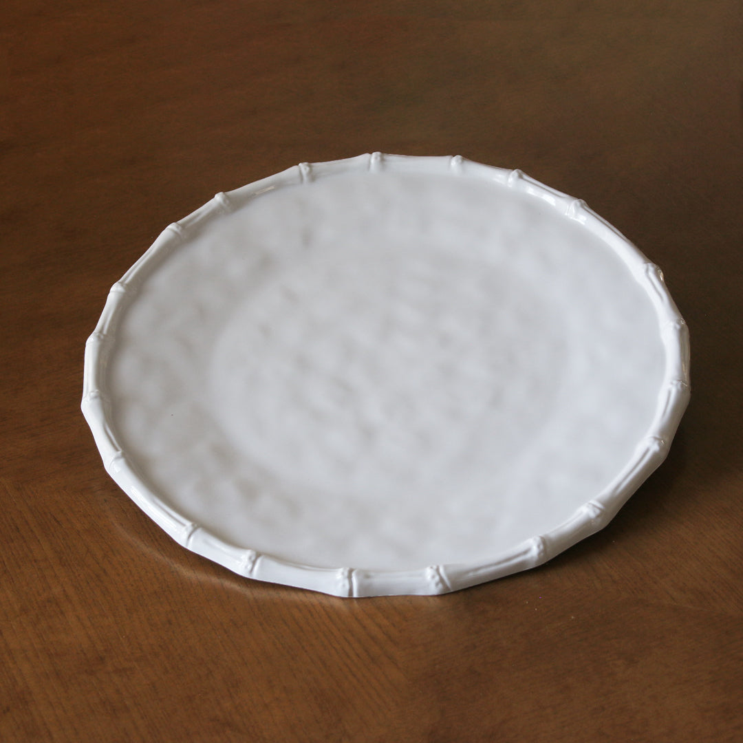 Beatriz Ball Serveware Beatriz Ball VIDA Bamboo Round Platter (White)