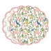 Beatriz Ball Giftware Beatriz Ball VIDA Birds, Pears and Vines Reversible Placemats Set of 4 (Pink & Green)