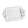 Beatriz Ball Serveware Beatriz Ball VIDA Bloom Large Hibiscus Tray (White)