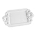 Beatriz Ball Serveware Beatriz Ball VIDA Bloom Medium Hibiscus Tray (White)