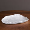 Beatriz Ball Servware Beatriz Ball VIDA Bloom Pinched Large Oval Platter (White)