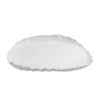 Beatriz Ball Servware Beatriz Ball VIDA Bloom Pinched Large Oval Platter (White)