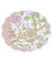 Beatriz Ball Giftware Beatriz Ball VIDA Blooms  & Branches Reversible  Round Placemats Set of 4 Pastel Pink & Blue