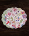 Beatriz Ball Giftware Beatriz Ball VIDA Blooms & Branches Reversible  Round Placemats Set of 4 Periwinkle & Peach
