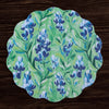 Beatriz Ball Giftware Beatriz Ball VIDA Bluebells & Flowers Reversible  Round Placemats Set of 4 (Pink & Green)