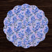 Beatriz Ball Giftware Beatriz Ball VIDA Bluebells & Flowers Reversible  Round Placemats Set of 4 (Pink & Green)