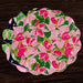 Beatriz Ball Giftware Beatriz Ball VIDA Butterflies & Flowers Reversible  Round Placemats Set of 4 (Pink & Green)