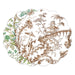 Beatriz Ball Giftware Beatriz Ball VIDA Chinoiserie and Tropical Reversible Placemats Set of 4 (Brown and Floral)
