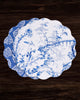 Beatriz Ball Giftware Beatriz Ball VIDA Chinoiserie Reversible  Round Placemats Set of 4 Blue & White