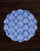 Beatriz Ball Giftware Beatriz Ball VIDA Chinoiserie Reversible  Round Placemats Set of 4 Blue & White