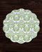 Beatriz Ball Giftware Beatriz Ball VIDA Chinoiserie Reversible  Round Placemats Set of 4 Green & White