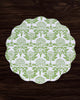 Beatriz Ball Giftware Beatriz Ball VIDA Chinoiserie Reversible  Round Placemats Set of 4 Green & White