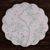 Beatriz Ball Giftware Beatriz Ball VIDA Chinoiserie Reversible  Round Placemats Set of 4 Light Teal & White