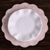 Beatriz Ball Giftware Beatriz Ball VIDA Chinoiserie Reversible  Round Placemats Set of 4 Pink & White