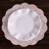 Beatriz Ball Giftware Beatriz Ball VIDA Chinoiserie Reversible  Round Placemats Set of 4 Pink & White