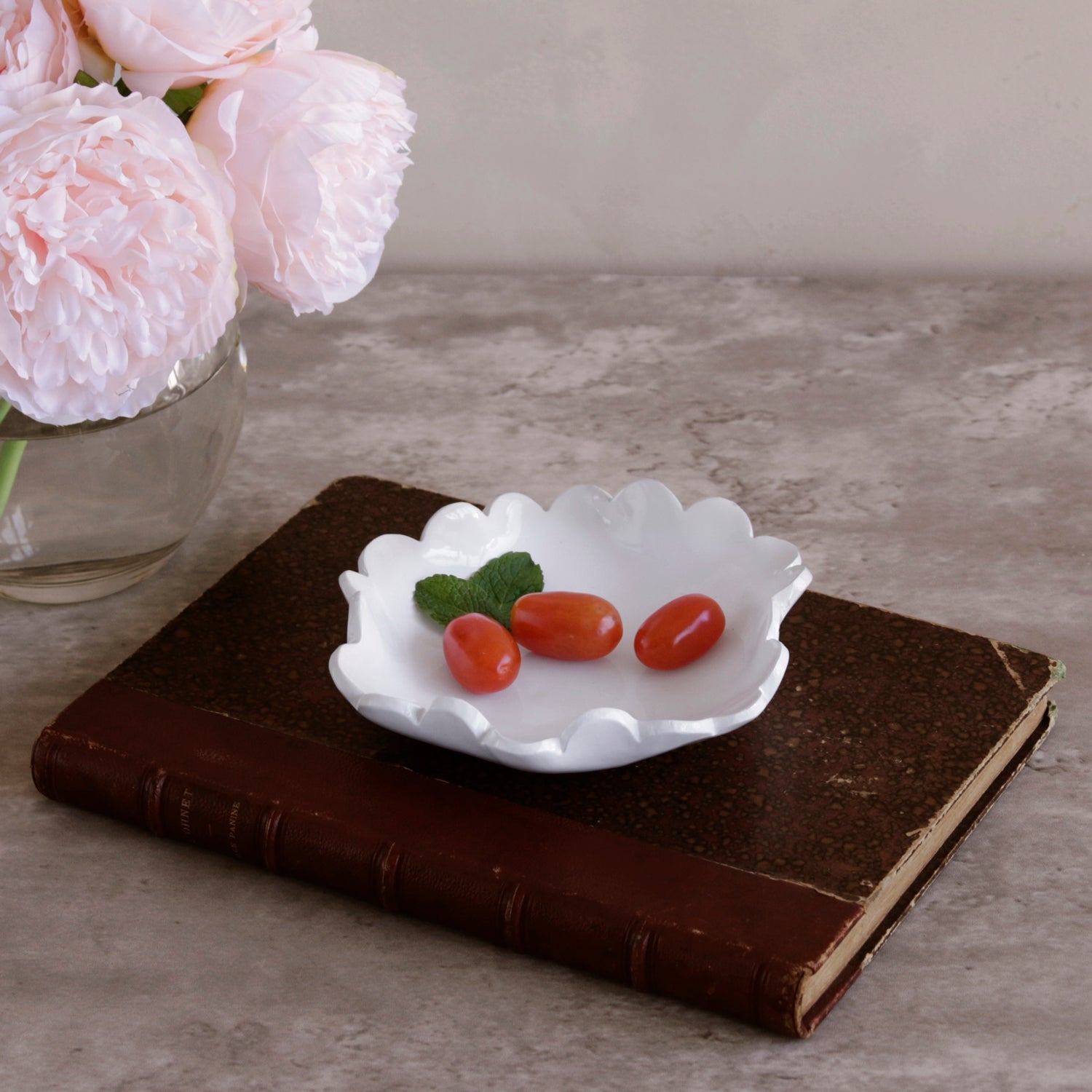 Beatriz Ball Serveware Beatriz Ball VIDA Colette Appetizer Plates Set of 4 (White)
