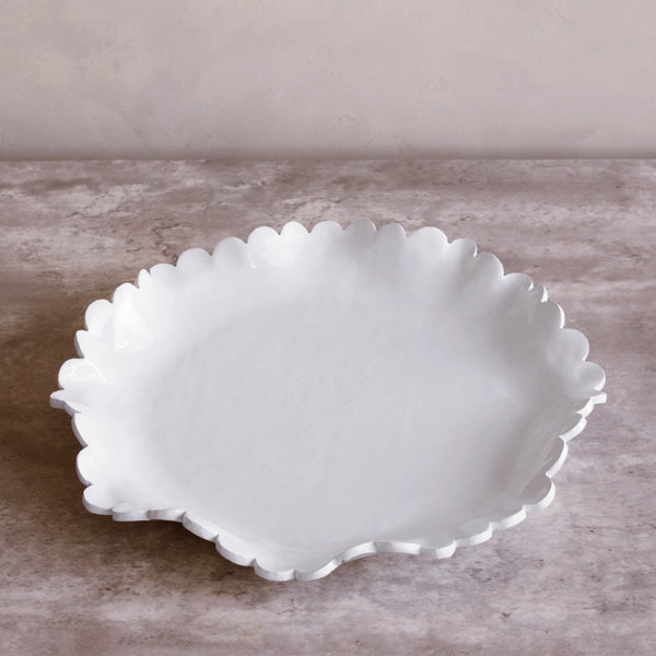 Beatriz Ball Serveware Beatriz Ball VIDA Colette Large Round Platter (White)