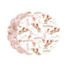 Beatriz Ball Giftware Beatriz Ball VIDA Cowgirl and Cactus Reversible Placemats Set of 4 (Pink and White)