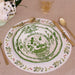 Beatriz Ball Serveware Beatriz Ball VIDA Faenza 11" Dinner Plate Set of 4 White and Green