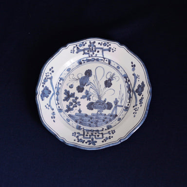 Beatriz Ball Serveware Beatriz Ball VIDA Faenza 9" Salad Plate Set of 4 White and Blue