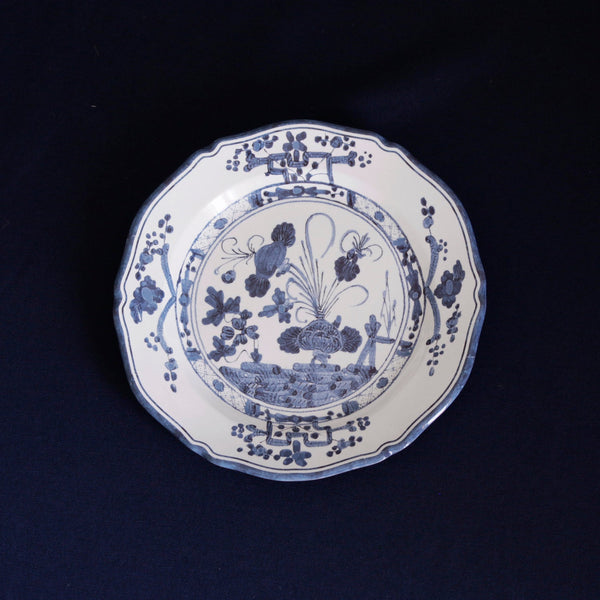 Beatriz Ball Serveware Beatriz Ball VIDA Faenza 9" Salad Plate Set of 4 White and Blue