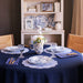 Beatriz Ball Serveware Beatriz Ball VIDA Faenza 9" Salad Plate Set of 4 White and Blue