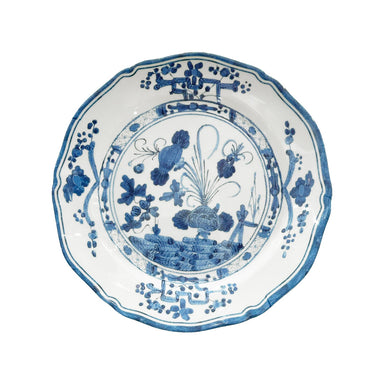Beatriz Ball Serveware Beatriz Ball VIDA Faenza 9" Salad Plate Set of 4 White and Blue