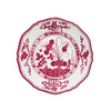 Beatriz Ball Serveware Beatriz Ball VIDA Faenza 9" Salad Plate Set of 4 White and Deep Pink