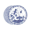 Beatriz Ball Giftware Beatriz Ball VIDA Faenza and Leopard Reversible Placemats Set of 4 (Blue and White) - PRE-ORDER