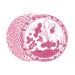 Beatriz Ball Giftware Beatriz Ball VIDA Faenza and Leopard Reversible Placemats Set of 4 (Pink and White) - PRE-ORDER