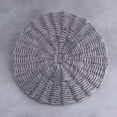Beatriz Ball Serveware Beatriz Ball VIDA Faux Wicker Placemats Set of 4 (Grey)