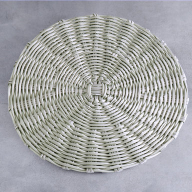 Beatriz Ball Serveware Beatriz Ball VIDA Faux Wicker Placemats Set of 4 (Seagrass)