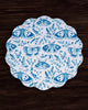 Beatriz Ball Giftware Beatriz Ball VIDA Ginger Jar & Butterflies Reversible  Round Placemats Set of 4 Blue & Green
