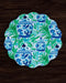 Beatriz Ball Giftware Beatriz Ball VIDA Ginger Jar & Butterflies Reversible  Round Placemats Set of 4 Blue & Green