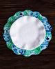 Beatriz Ball Giftware Beatriz Ball VIDA Ginger Jar & Butterflies Reversible  Round Placemats Set of 4 Blue & Green