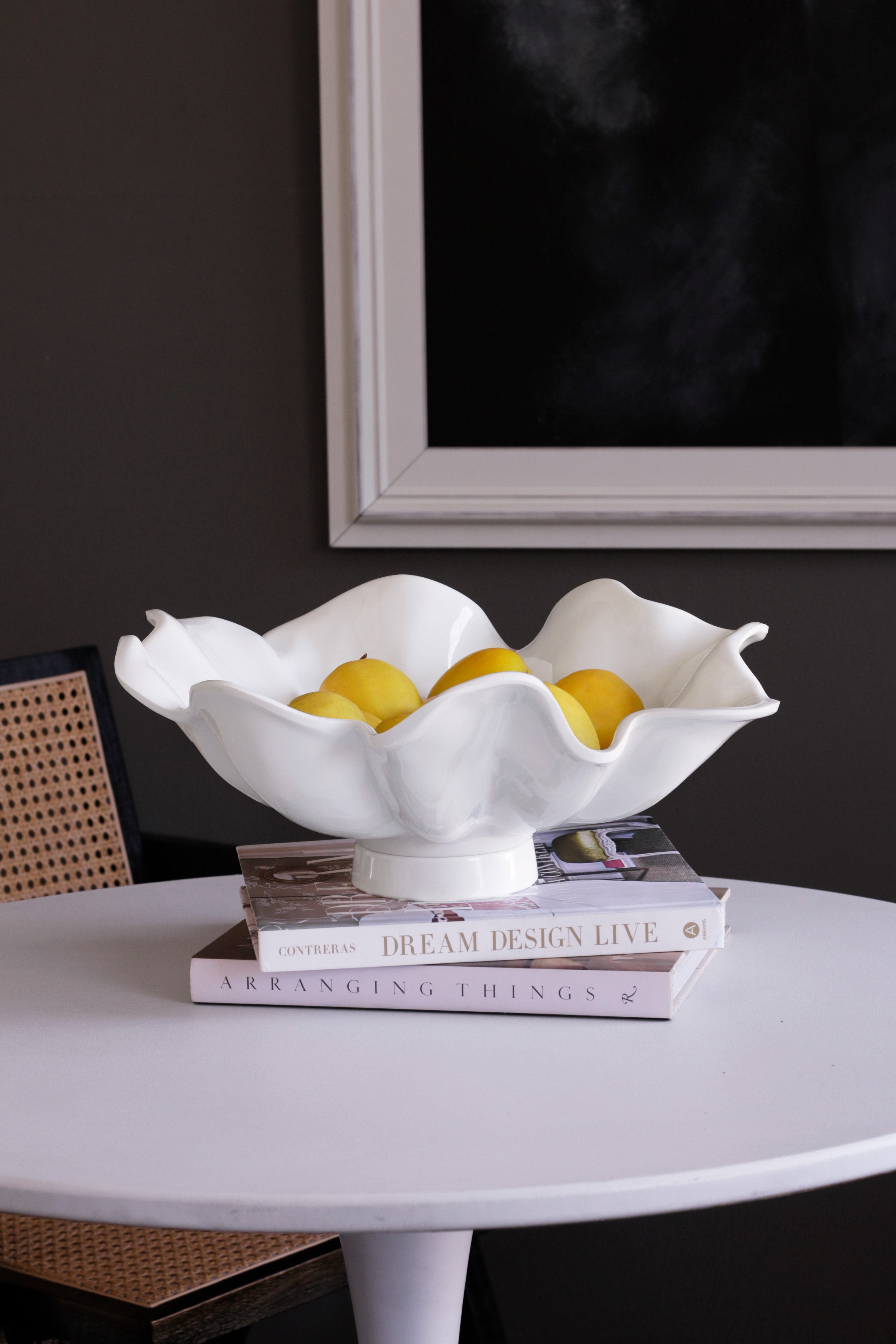 Beatriz Ball Servware Beatriz Ball VIDA Havana Aries Large Pedestal White