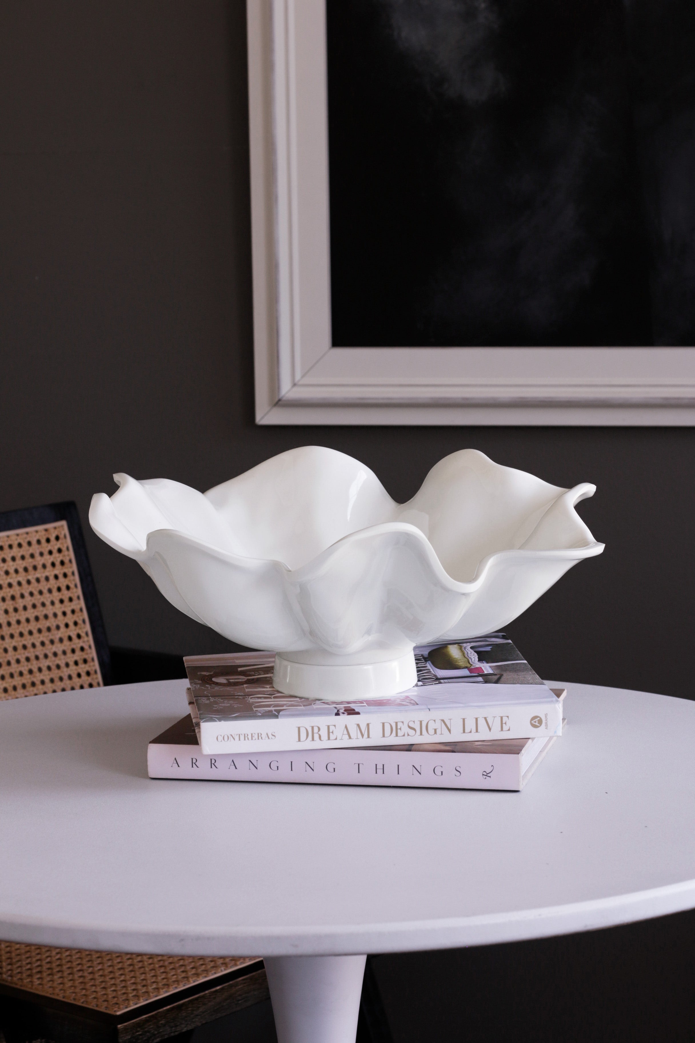 Beatriz Ball Servware Beatriz Ball VIDA Havana Aries Large Pedestal White