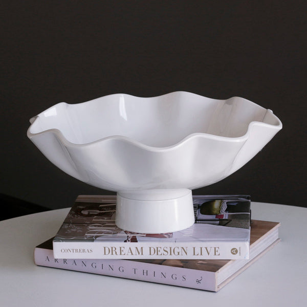 Beatriz Ball Servware Beatriz Ball VIDA Havana Carola Large Pedestal White