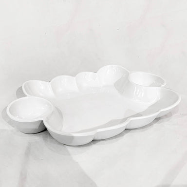 Beatriz Ball Serveware Beatriz Ball VIDA Havana Double Dip (White)