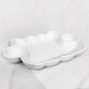 Beatriz Ball Serveware Beatriz Ball VIDA Havana Double Dip (White)