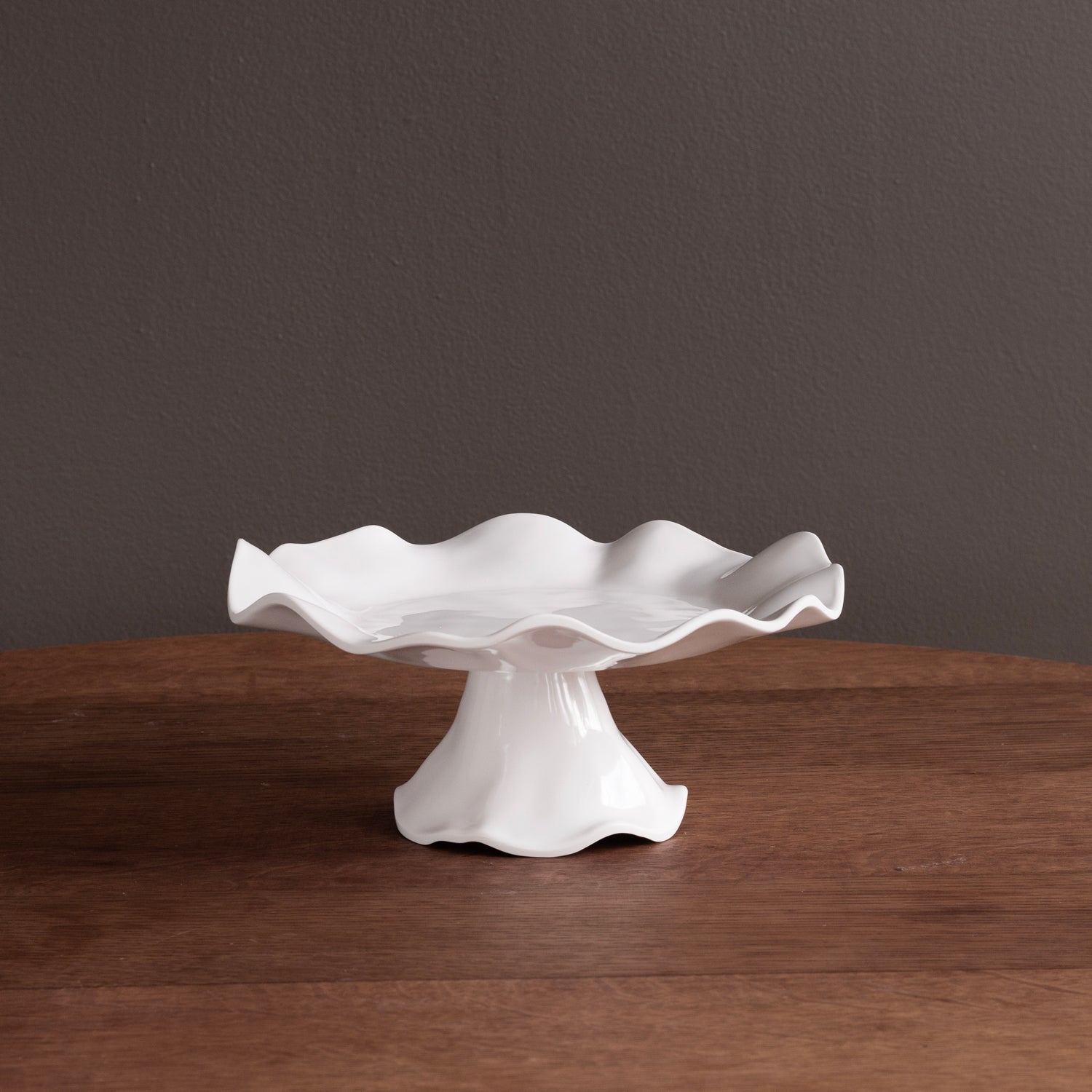 Beatriz Ball Servware Beatriz Ball VIDA Havana Small Pedestal Cake Plate (White)