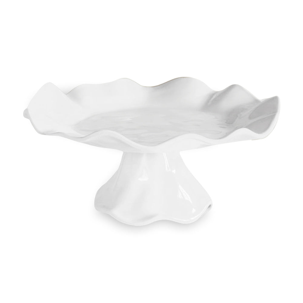 Beatriz Ball Servware Beatriz Ball VIDA Havana Small Pedestal Cake Plate (White)