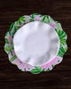 Beatriz Ball Giftware Beatriz Ball VIDA Hydrangeas & Daisies Reversible  Round Placemats Set of 4 Pink & Green
