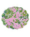 Beatriz Ball Giftware Beatriz Ball VIDA Hydrangeas & Daisies Reversible  Round Placemats Set of 4 Pink & Green