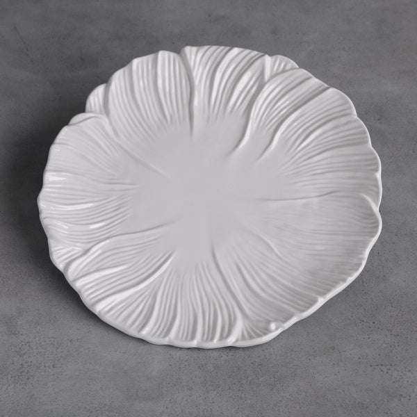 Beatriz Ball Serveware Beatriz Ball VIDA Lettuce 13" Charger Set of 4 (White)