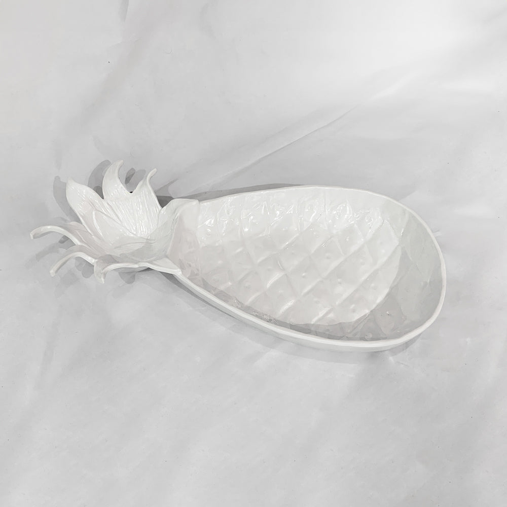 Beatriz Ball Serveware Beatriz Ball VIDA Lettuce Pineapple Chip & Dip (White)