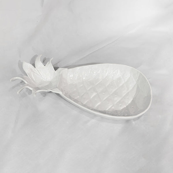 Beatriz Ball Serveware Beatriz Ball VIDA Lettuce Pineapple Chip & Dip (White)