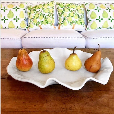 Beatriz Ball Serveware Beatriz Ball Vida Melamine Havana Oval Platter White