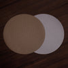 Beatriz Ball Serveware Beatriz Ball VIDA Metallic Snakeskin Reversible 15" Round Placemats Set of 4 (Copper and Bronze)